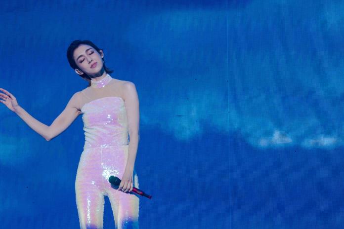 ▲范瑋琪在上海場的演唱會飆唱30首歌曲，其中有許多經典的療癒系情歌。（圖／福茂提供, 2017.09.03）