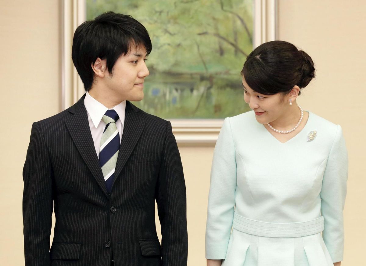 ▲延宕數年，日本宮內廳現在終於宣布，日本皇室真子公主和同學小室圭，預訂10月26日登記結婚。資料照。（圖／達志攝影／美聯社）