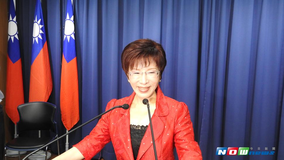 ▲前國民黨主席洪秀柱現身八百壯士遊行，重砲痛批蔡英文。（圖／NOWnews資料圖片）