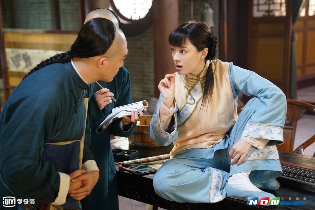 ▲孫儷（右）被網友稱「像個爺們」。（圖／愛奇藝提供，2017.09.01）