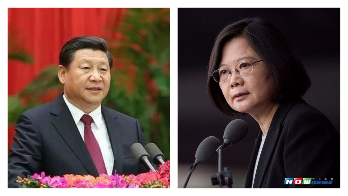▲兩岸領導人習近平、蔡英文。（合成圖）