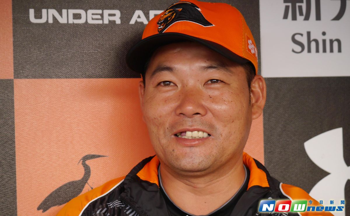 ▲統一獅黃甘霖總教練。（圖／吳政紘攝）