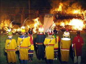 資料來源：撒奇萊雅火神祭典 成選舉拚場