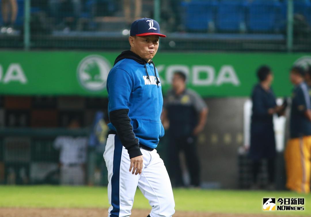 ▲Lamigo桃猿總教練洪一中。（圖／記者葉政勳攝 , 2017.10.28）