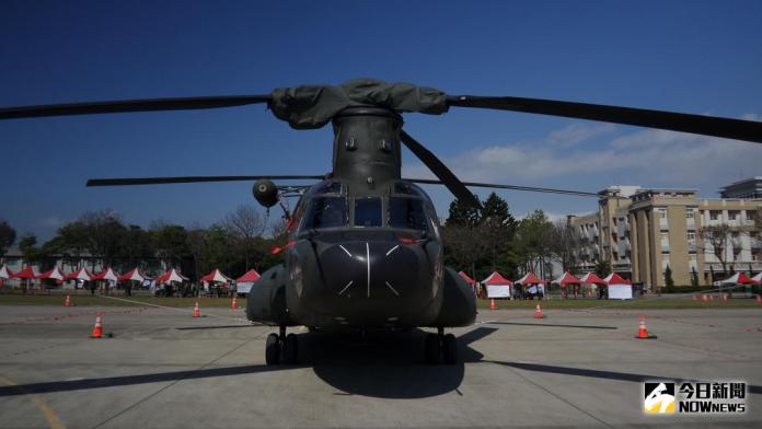 ▲陸軍航特部CH-47SD運輸直升機。（圖／記者呂烱昌攝 ）