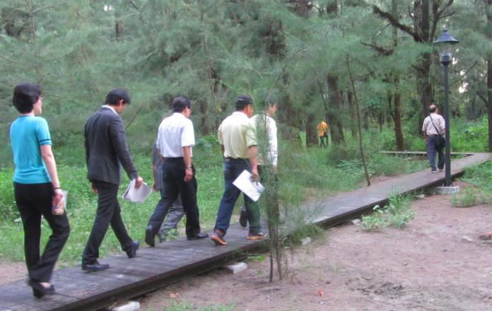 漁光島月牙灣活力海洋綠廊　獲頒健康生活獎
