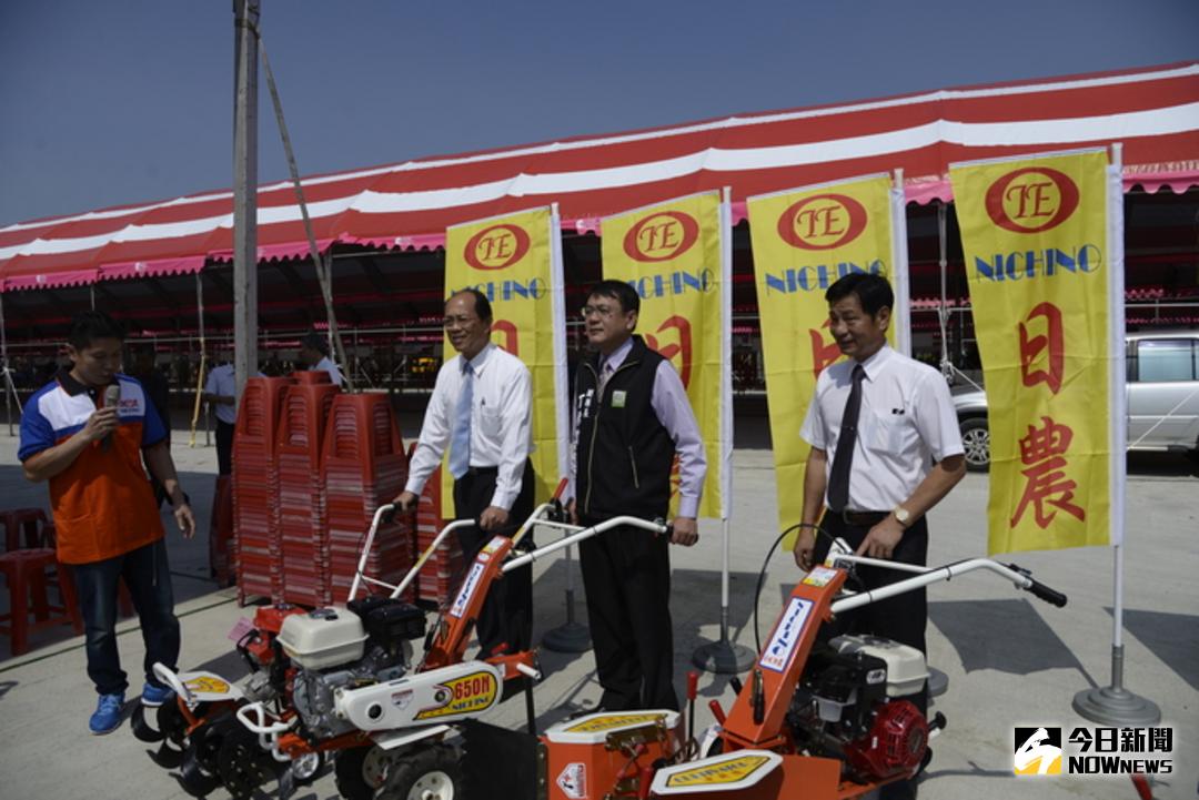 ▲邁向第12年全國農機展26日上午在雲林高鐵特定區舉行記者會。（圖／記者洪佳伶翻攝 , 2017.10.26）