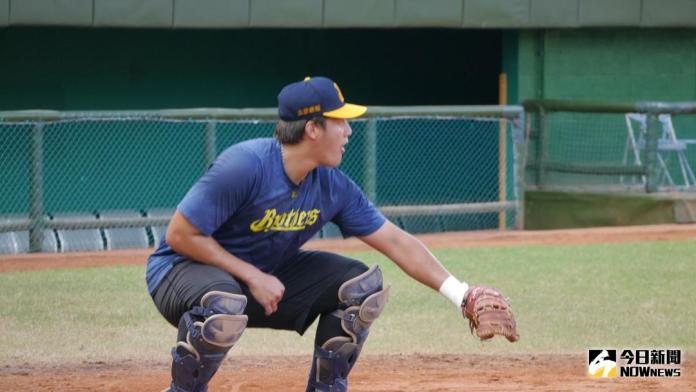 ▲中信兄弟林明杰。（圖／吳政紘攝）