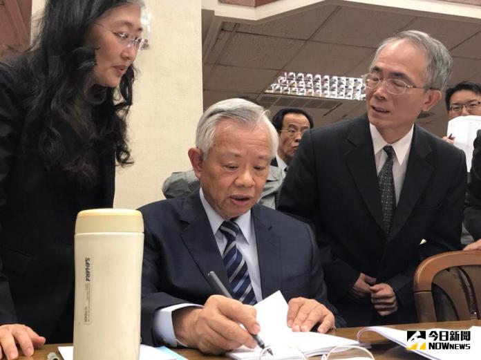 ▲中央銀行總裁彭淮南。（圖／記者顏真真攝 , 2017.10.25）