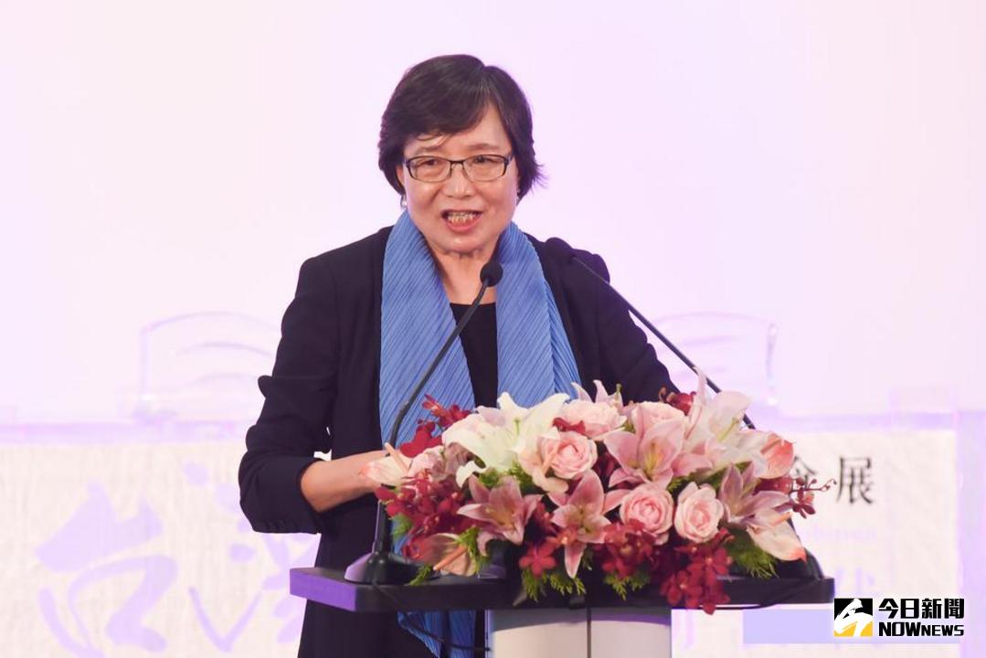 ▲鄭南榕基金會舉辦「自由紋理：探索在地Nylon足跡」巡展，總統府資政葉菊蘭今天出席開幕表示，侯友宜要爭取國家大位，「須誠實面對自己的內心、面對自己所做過的事」。（資料照／記者陳明安攝）