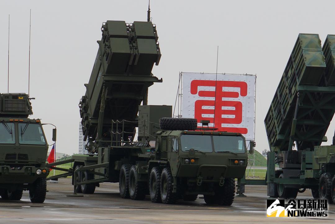 ▲2017年9月1日，空軍防空暨飛彈指揮部在台南空軍基地舉行成軍典禮，愛國者三型飛彈部隊接受校閱。（圖／記者呂炯昌攝 ）