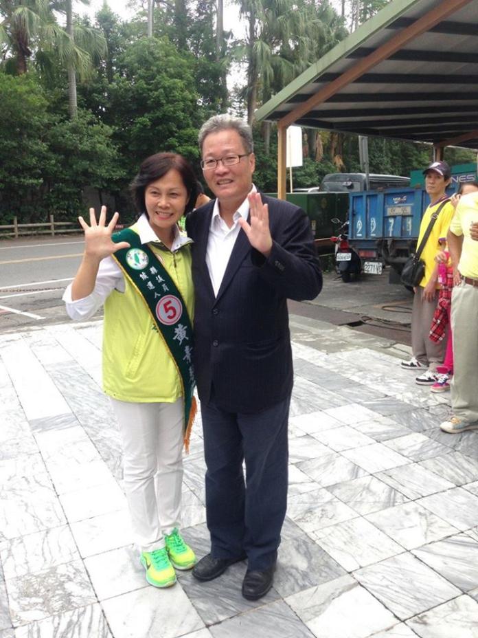 ▲針對明年宜蘭縣長選戰，傳出府院黨擬推前中油董事長陳金德\\(右\\)先接任宜蘭縣代理縣長，為明年縣長選舉鋪路。（圖／翻攝自陳金德臉書）