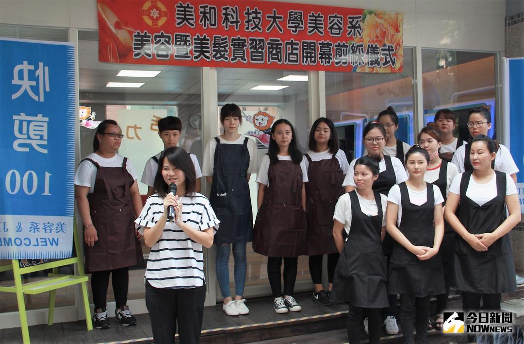 ▲楊淑雅除捐助打造快剪實習商店也將義務培訓團隊內學生快速剪髮的專業技能。（圖／記者陳宗傑攝,2017.10.19）