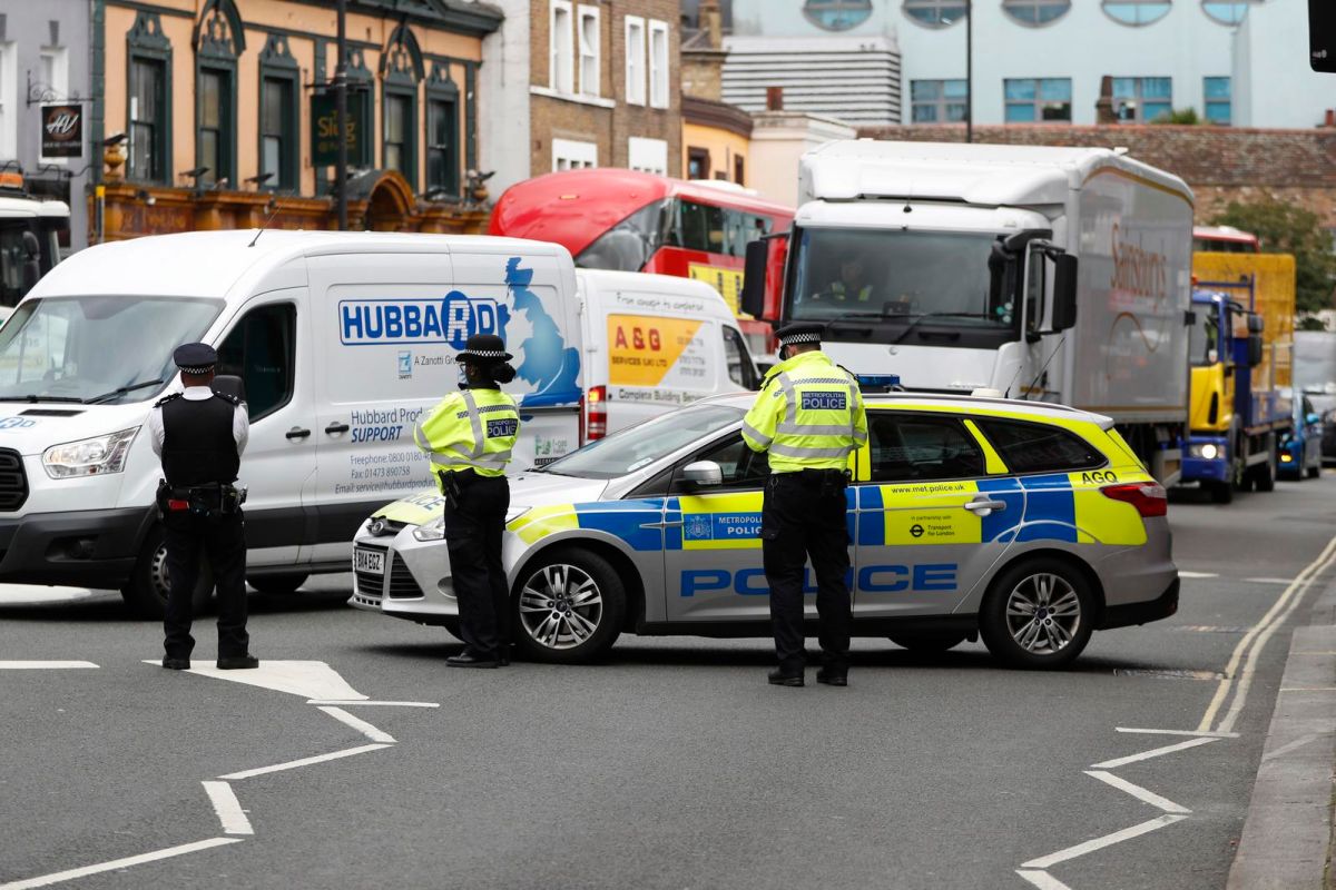 ▲倫敦地鐵列車9月15日上午發生爆炸事件，這是英國今年發生第5起恐怖攻擊。（圖／達志影像／美聯社）