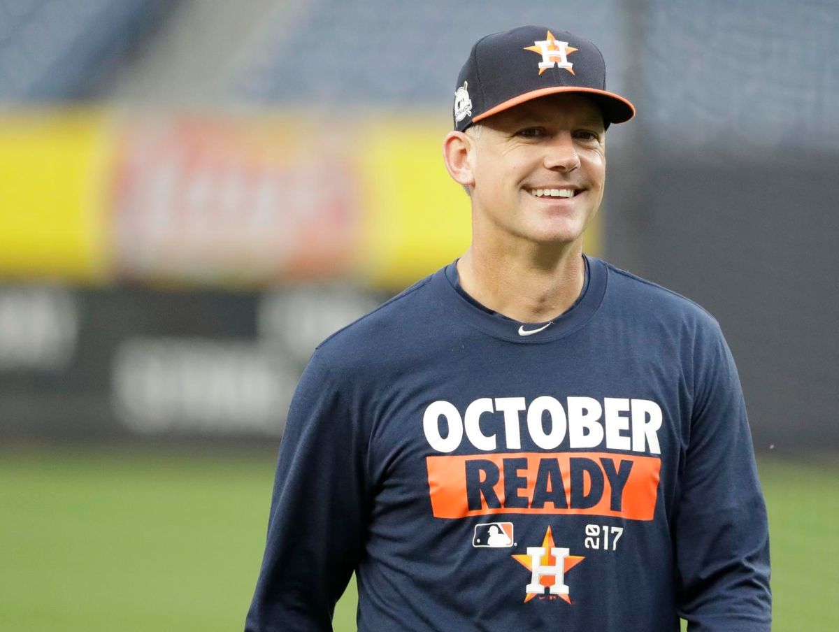 ▲太空人總教練A.J. Hinch。（圖／美聯社／達志影像）