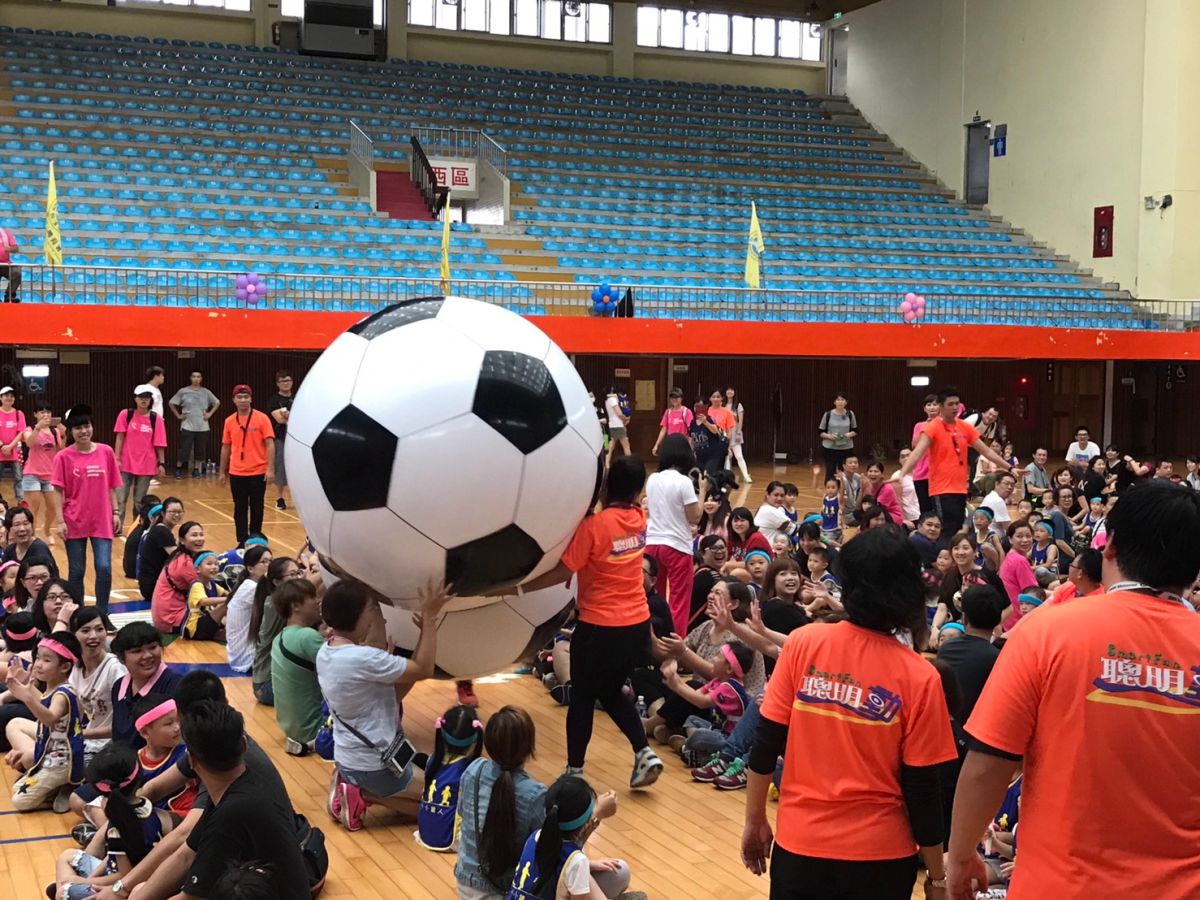 ▲基隆市政府教育處首度與教保發展協會合作辦理「基隆市2017小小鐵人聯合親子運動會」。（圖／基隆市政府提供）