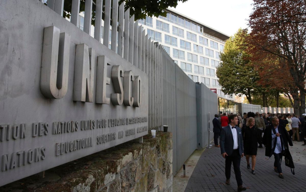 ▲消息人士透露，俄羅斯入侵烏克蘭引發數週激烈的外交齟齬，原訂6月由俄羅斯主辦的聯合國教科文組織世界遺產委員會會議將「無限期延後」。（圖／達志影像／美聯社）
