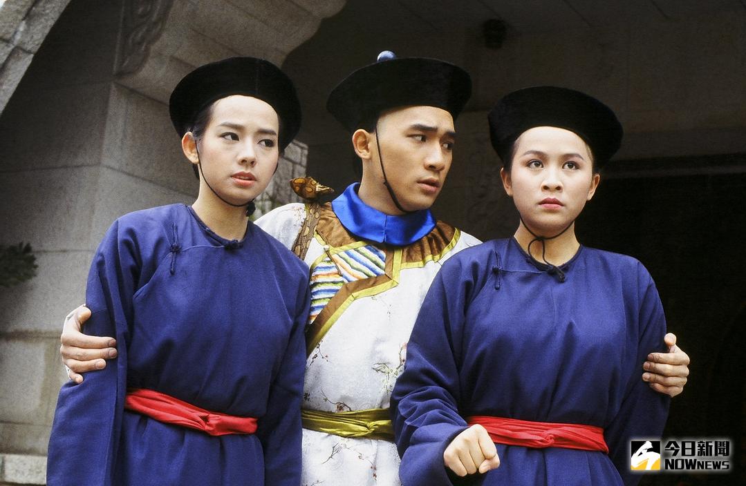 ▲如今戲外已經是夫妻的梁朝偉（中）、劉嘉玲（右），在劇中也演出夫妻。（圖／中天提供，2017.10.06）