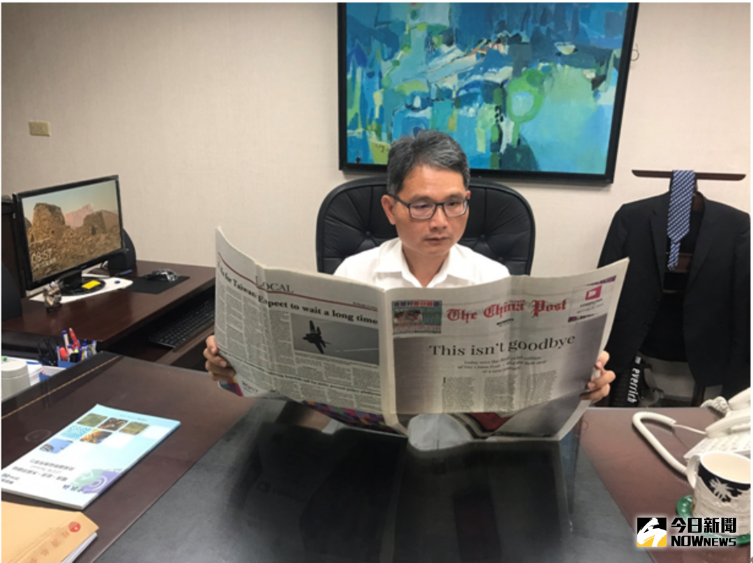 ▲水利署長賴建信對 CP 具有深厚情感，對未來與 NOWnews 合作充滿期待。（圖／賴建信提供）