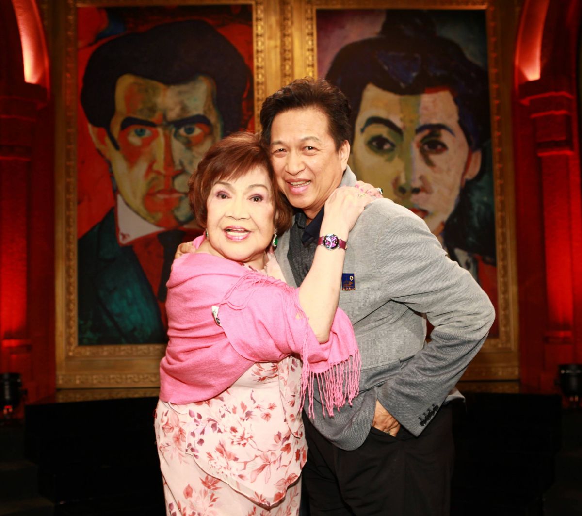 周遊（左）與李朝永似乎已悄悄復合。（圖／公視提供，2015.09.13）