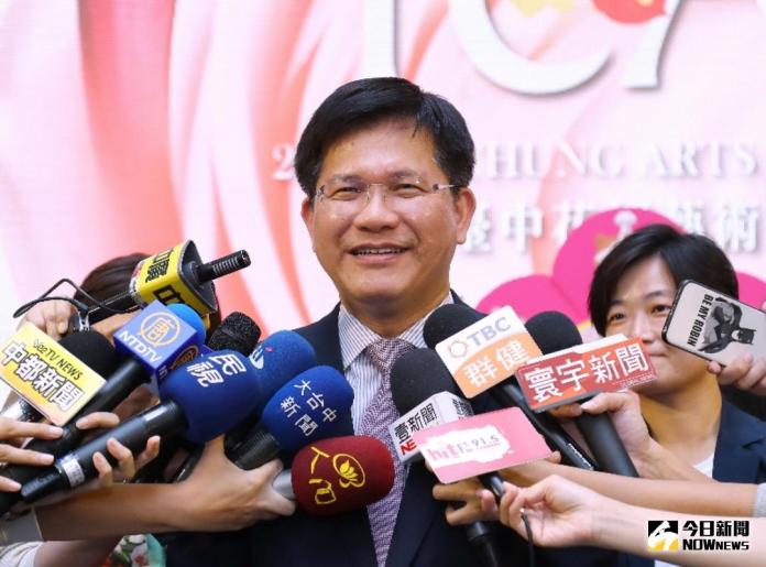 ▲台中市長林佳龍重申，有部會弄錯資訊，中火PM2.5占全市14.5%，希望台電實現社會責任（圖／新聞局提供 , 2017.10.6）
