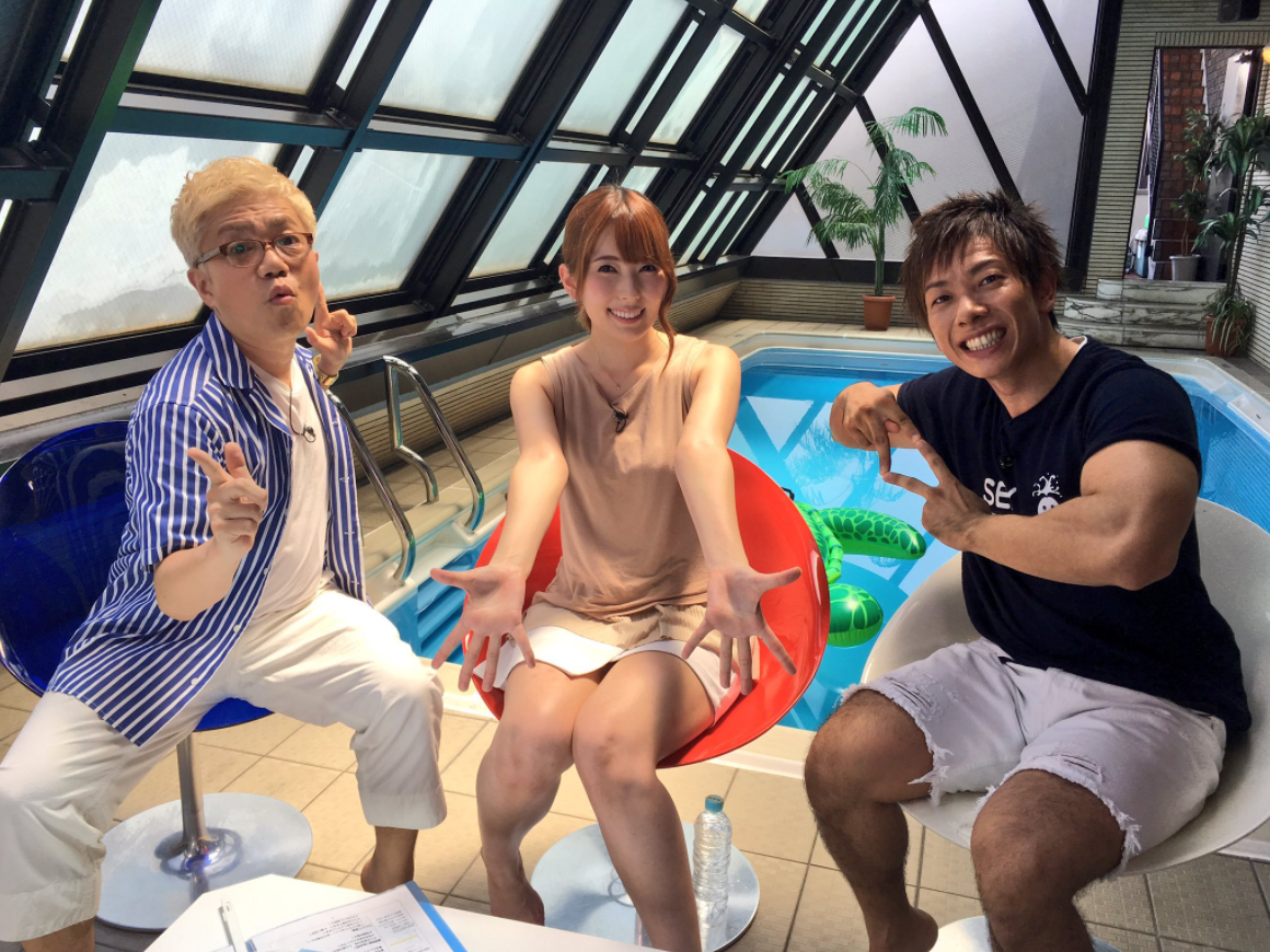 ▲AV男優清水健（右）入行20年經驗豐富。（圖／翻攝自推特）