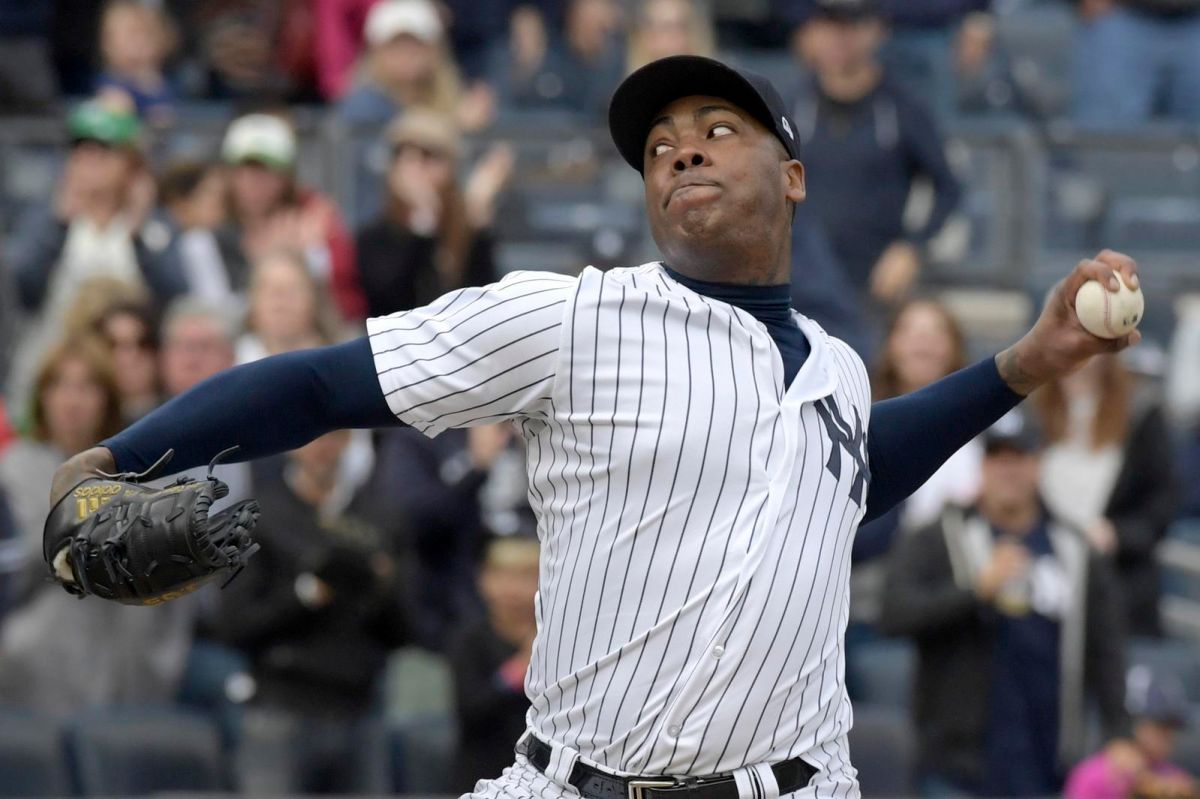 Aroldis Chapman。▲（圖／美聯社／達志影像）