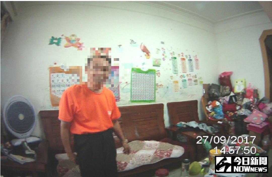 ▲沈老先生接獲詐騙電話，所幸勤工所員警及時解惑，保住80萬元（圖／記者鄧力軍翻攝 , 2017.10.03）