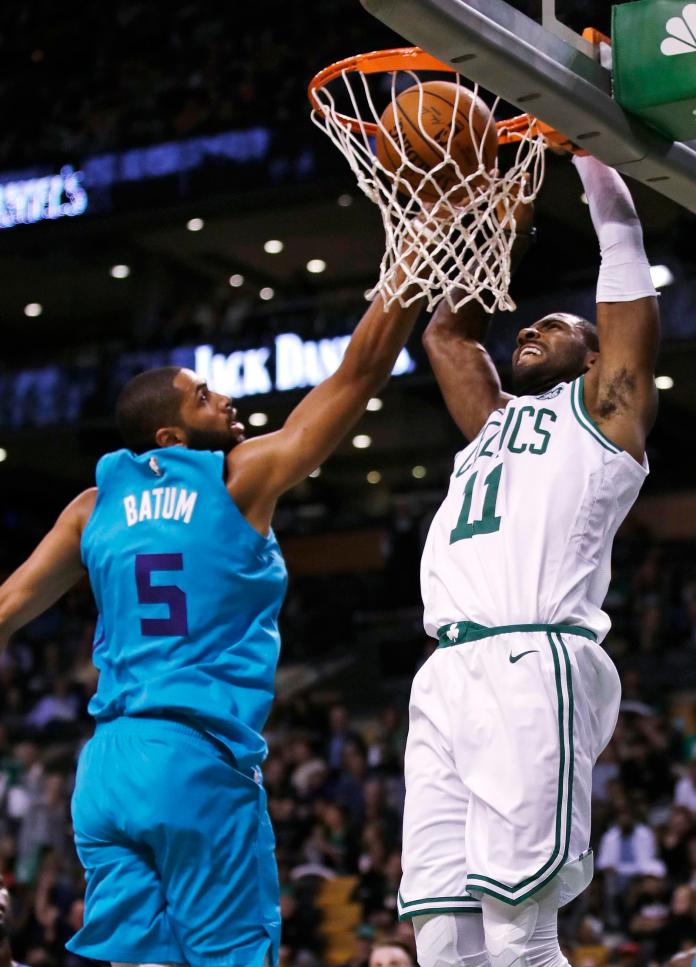 NBA／厄文轉隊後首秀　塞爾提克12分差輕取黃蜂
