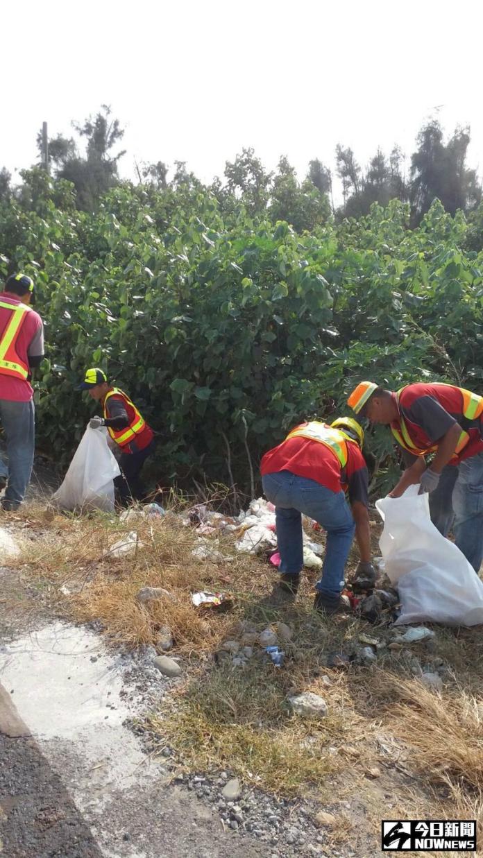 大安濱海樂園遭棄置垃圾　環保局：將嚴懲決不寬貸
