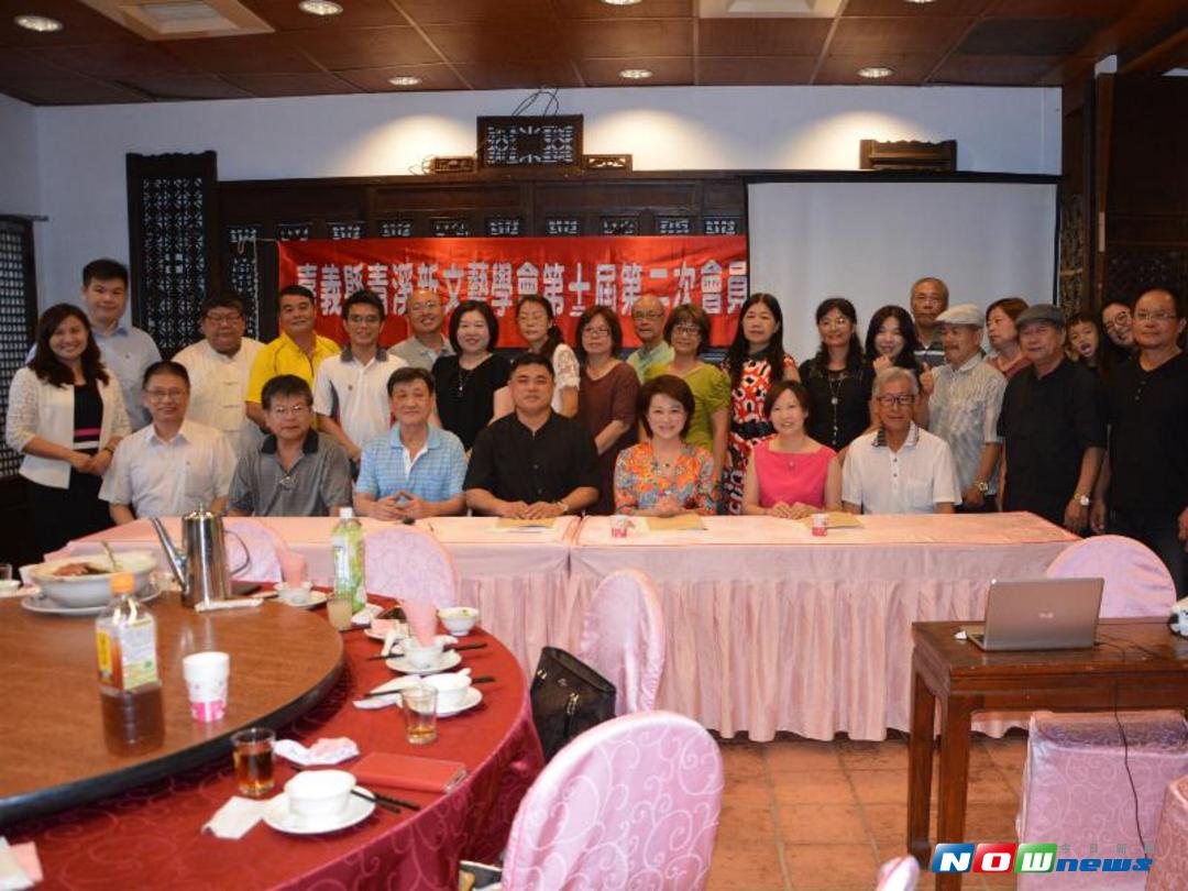 ▲嘉義市議長蕭淑麗出席嘉義縣青溪新文藝學會會員大會。（圖／記者郭政隆攝，2017.10.1）