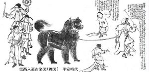 資料來源：信西入道古楽図(舞図)　日本古来の鹿舞と獅子舞