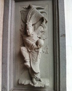 府城隍廟的三川門。資料來源：狂戀府城