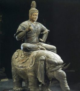 佛教的帝釋天為小千世界主宰。圖片來源：佛教二十諸天帝釋天簡介