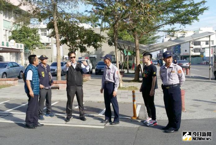 8旬翁晨運遭撞不治　北港警長現勘處置
