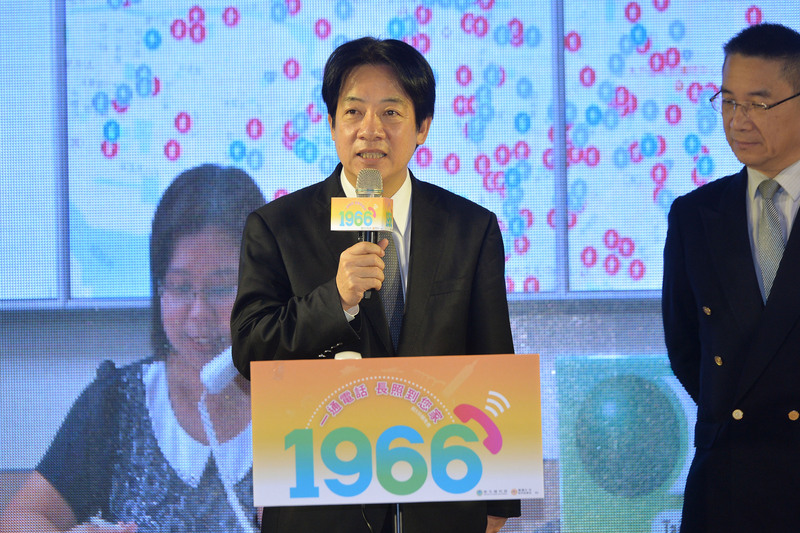 ▲賴清德強調，許多人認為照服員照顧老人，或許會覺得「（月薪）3萬元好像不划算？」但必須要勉勵照服員，這是一個功德台灣，可把這份工作當作「做功德」。中央社記者孫仲達攝  106年11月24日