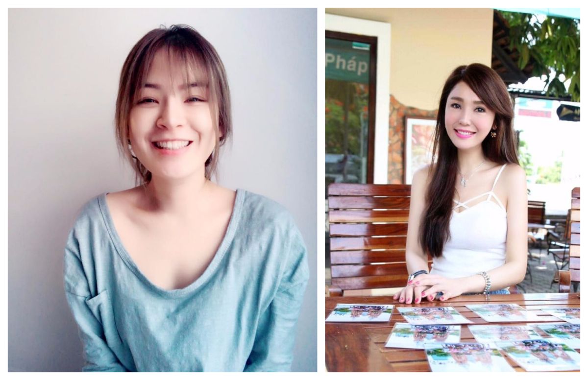 ▲陳沂（右）砲轟海倫清桃消費「新住民」身份。（圖／翻攝自臉書 , 2017.11.23）