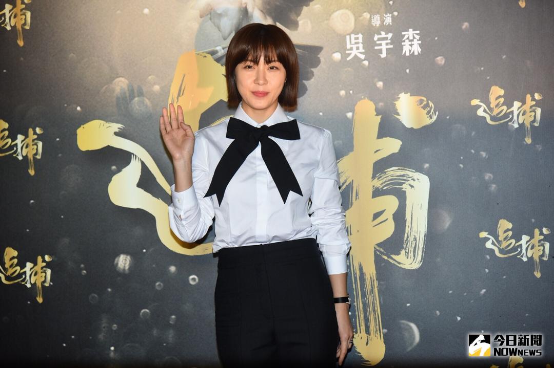 ▲河智苑來台出席《追捕》首映會。（圖╱記者陳明安攝，2017.11.22）