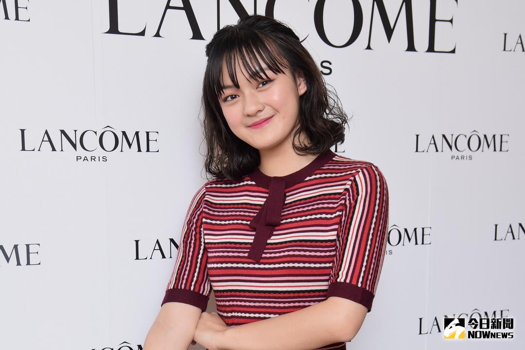 ▲天才童星文淇，接受媒體訪問聊化妝保養。（圖／記者林柏年攝 , 2017.11.21）