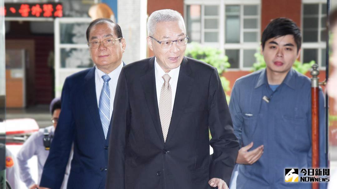 ▲國民黨主席吳敦義27日表示，他與江欽良不熟，也不是好友，希望司法機關勿枉勿縱。（資料照／陳明安攝 ）