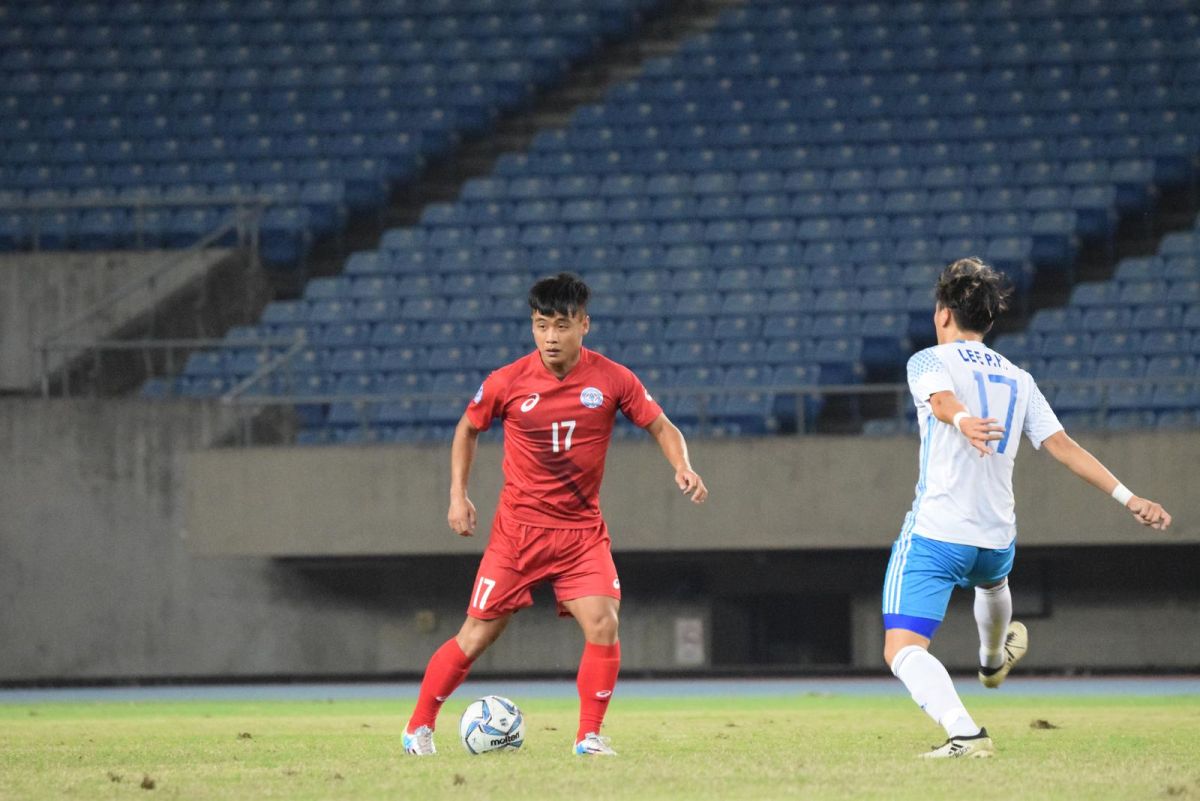 ▲台企甲聯賽高市台電林建勛\\(左\\)（圖／中華民國足協提供）