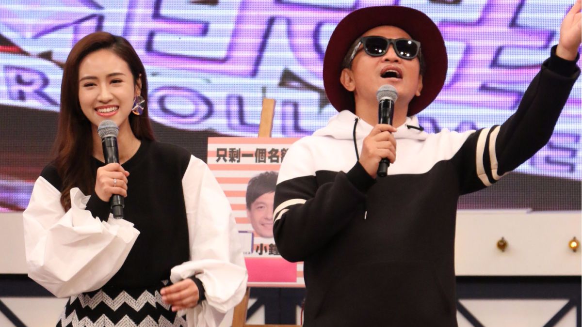 ▲吳宗憲（右）談言承旭世紀復合。（圖／中天提供 , 2017.11.19）