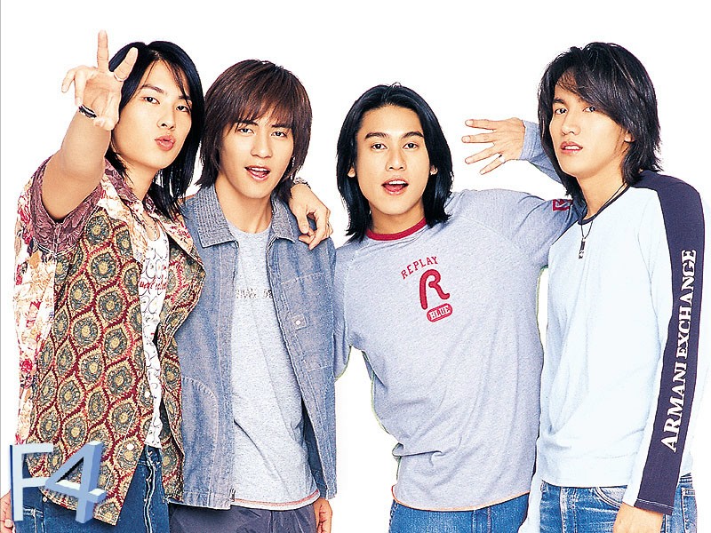 ▲言承旭（右一）、林志玲上演世紀復合，至於F4何時能合體？吳建豪（左一）只回應「Maybe」。（圖／網路圖，2016.08.29）