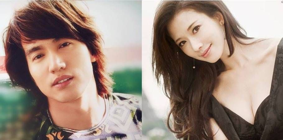 ▲言承旭（左）認了復合林志玲。（合成圖，2017.11.12）