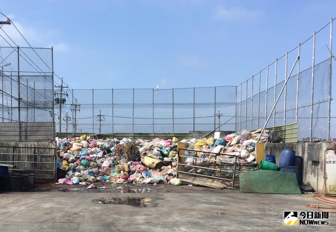 ▲口湖垃圾衛生掩埋場所在地，現為垃圾轉運站。（圖／記者蘇榮泉翻攝，2017.11.14）