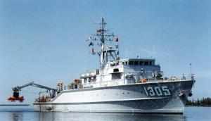 ▲海軍永豐級獵雷艦。（圖／國防部提供 ）