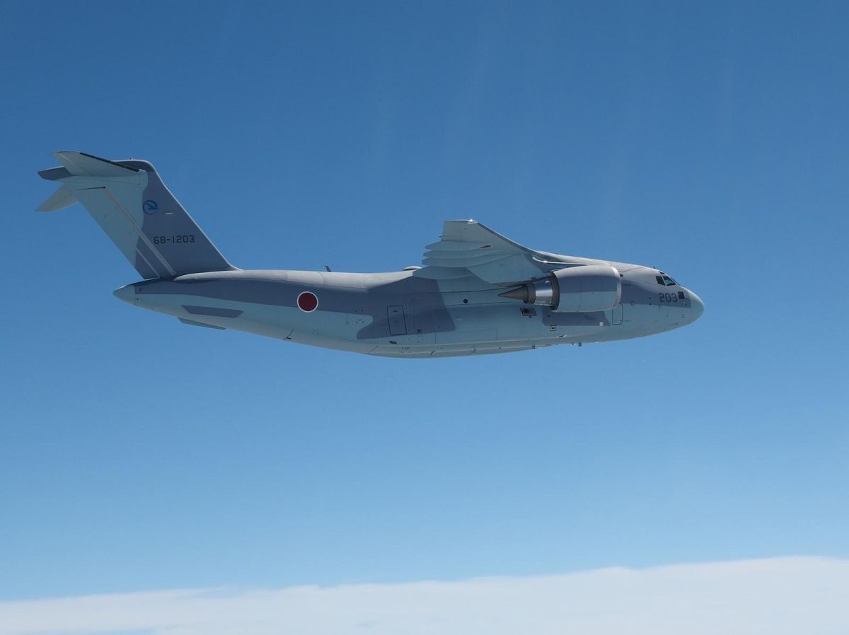 ▲日本航空自衛隊C-2運輸機。（圖／航空自衛隊）