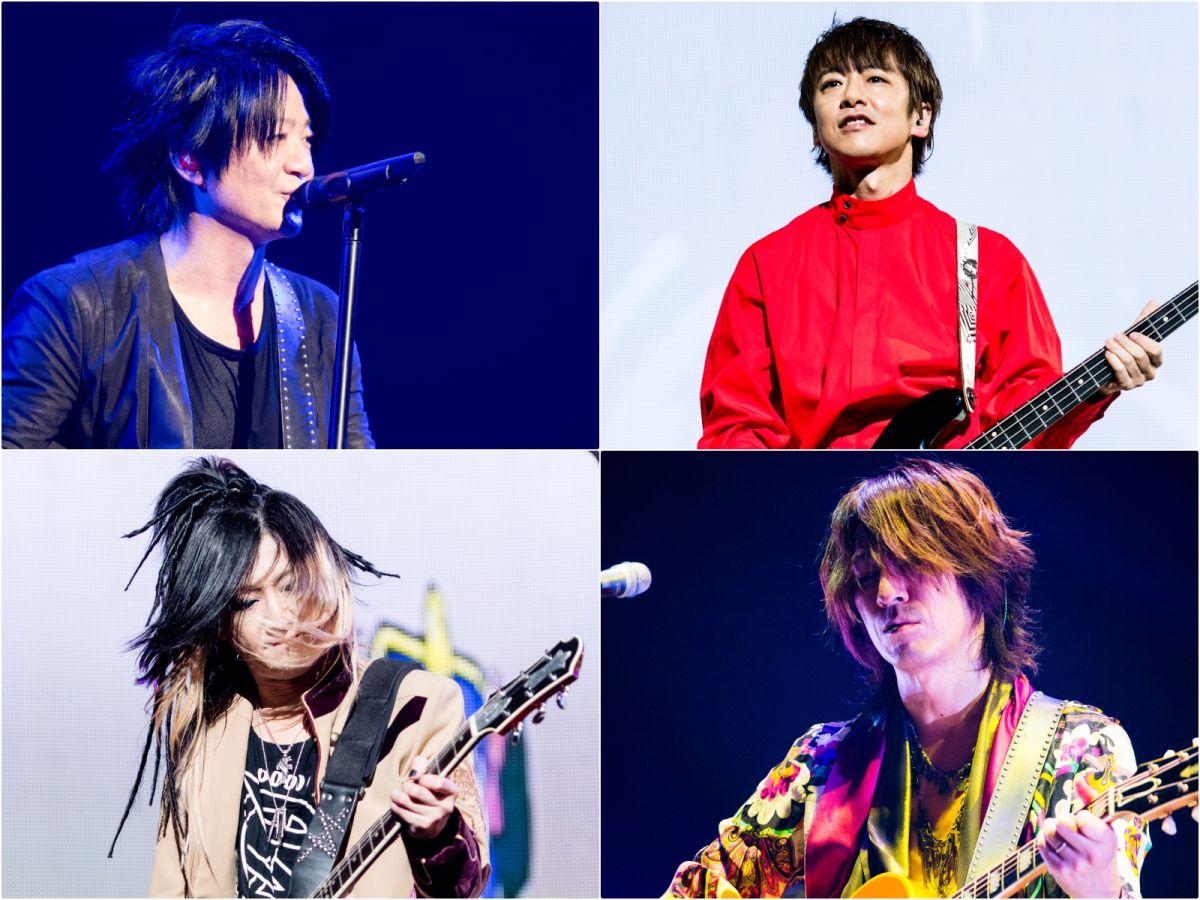 ▲GLAY 11日橫濱開唱，希望在場的12000歌迷也能去台北小巨蛋看他們演出。（圖／相信音樂提供 , 2017.11.12）