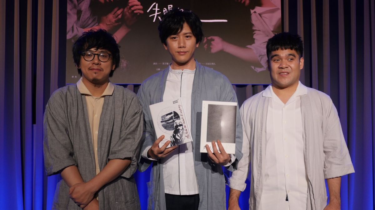 ▲莫子儀（中）與黃裕翔（右）首度合作音樂劇。（圖／有享影業提供，2017.11.11）