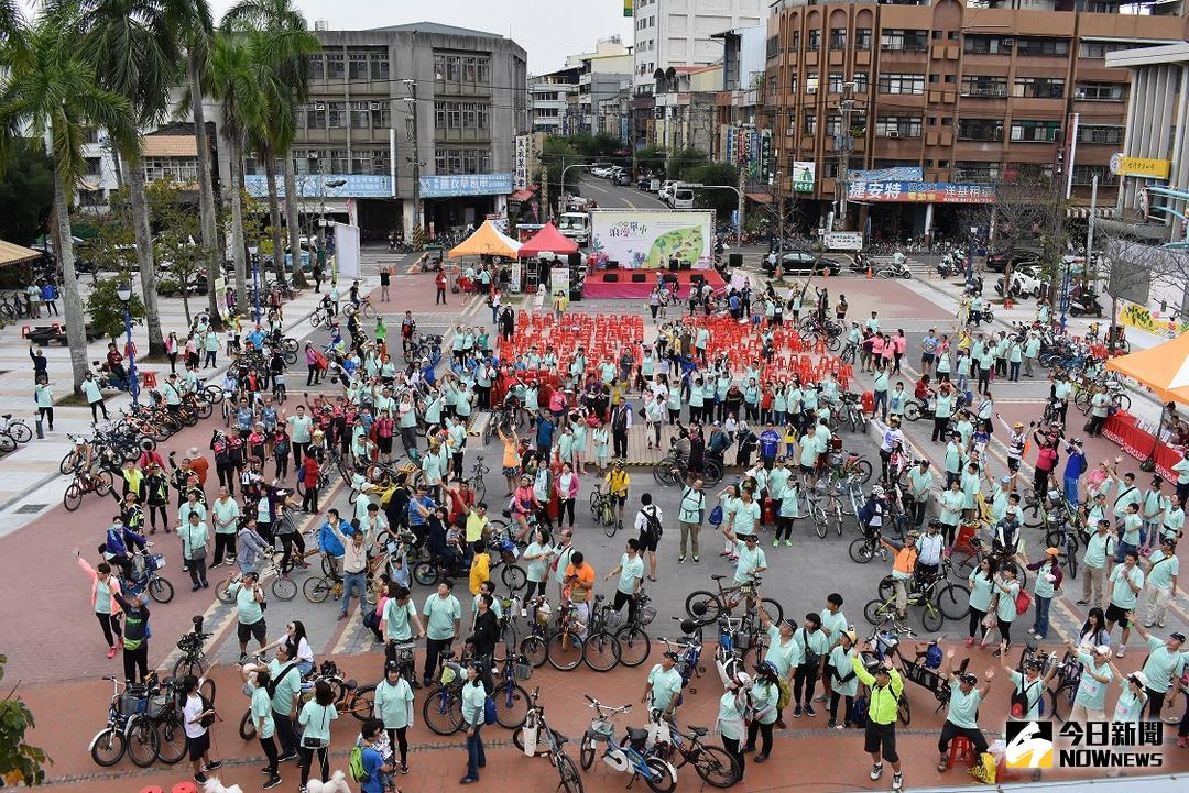 ▲「台三線浪漫單車日」，結合桃、竹、苗、中等4縣市聯合舉辦浪漫台三線行銷推廣活動。（圖／市府客委會提供 , 2017.11.11）